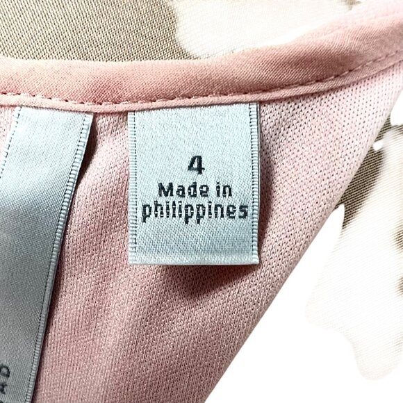 Lauren Conrad Dye Dipped Chiffon Maxi Dress 4 Flowy Beach Boho Vacay Resort Soft - Picture 9 of 12